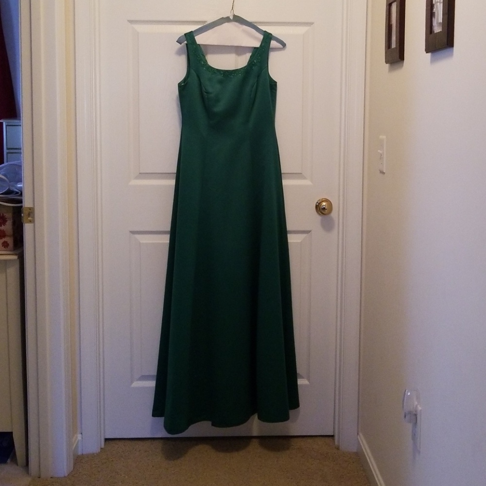 Bridesmaid Emerald dress